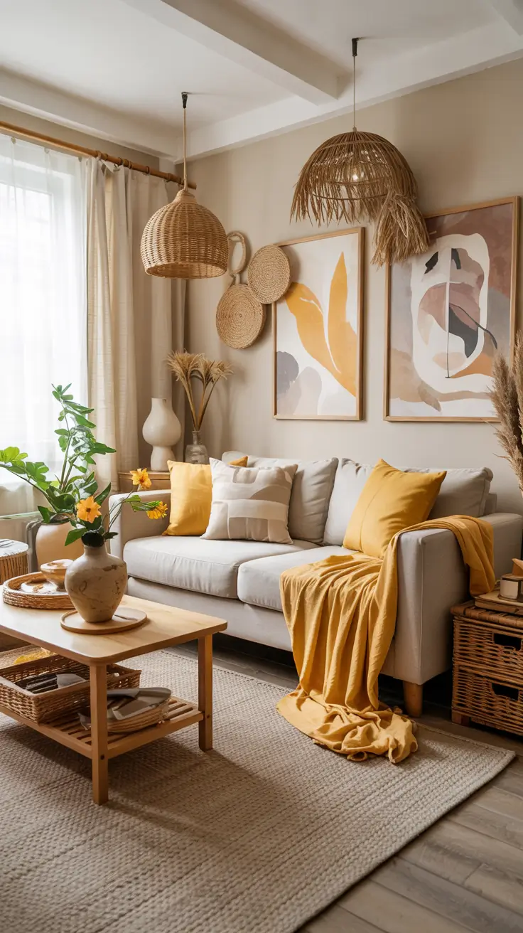 30 Summer Living Room Refresh Ideas 2026 for a Soft, Cozy and Aesthetic Home