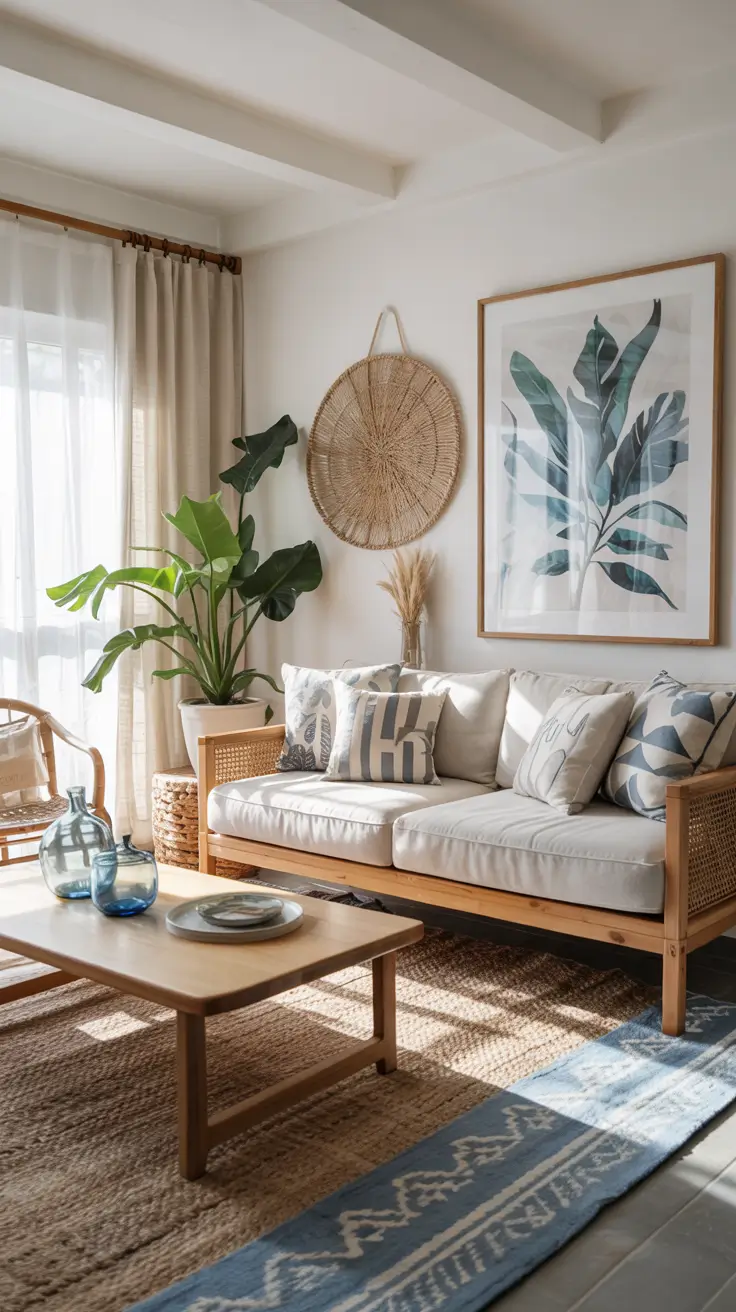 30 Summer Living Room Refresh Ideas 2026 for a Soft, Cozy and Aesthetic Home