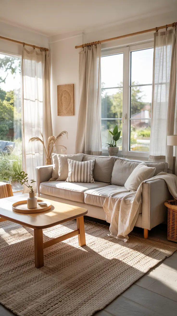 30 Summer Living Room Refresh Ideas 2026 for a Soft, Cozy and Aesthetic Home