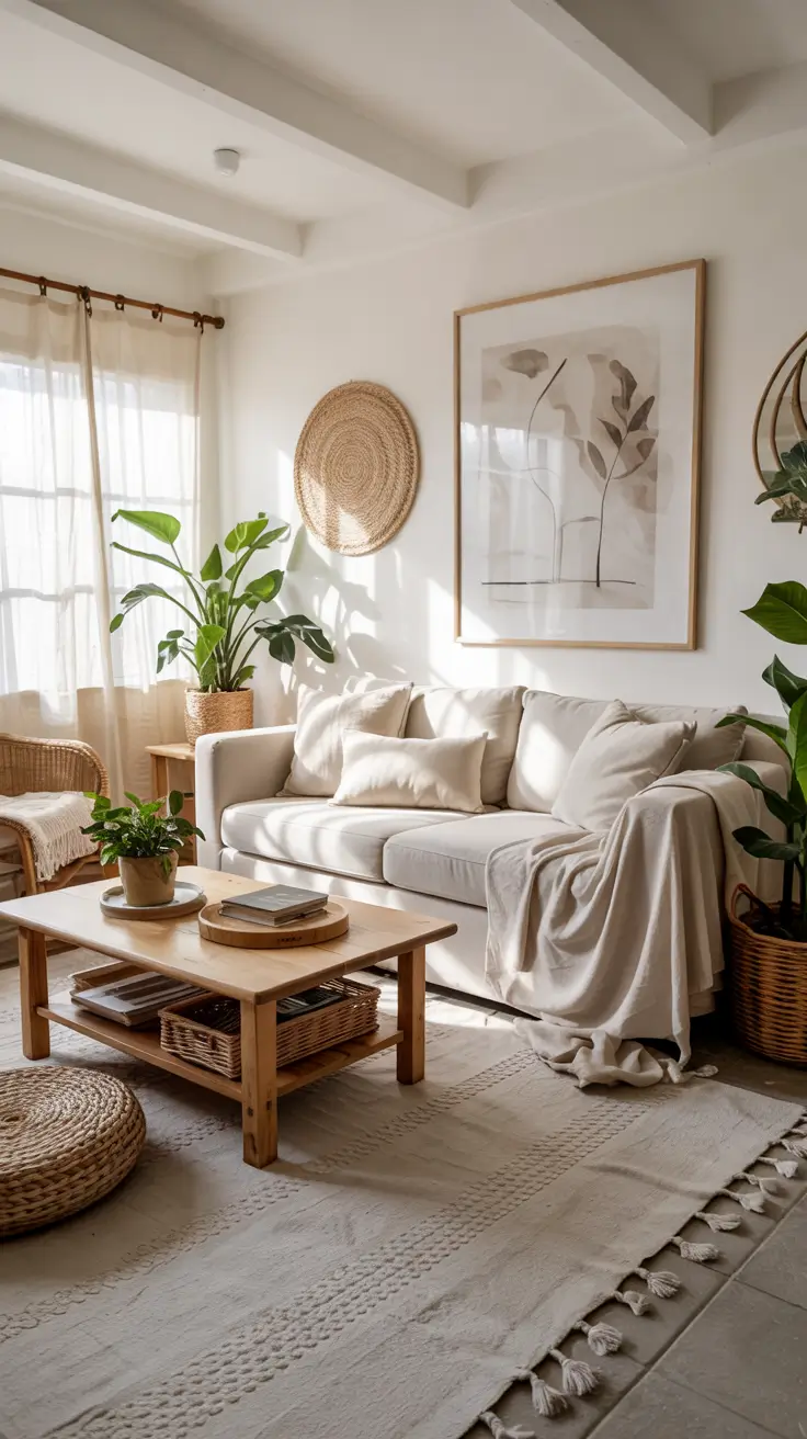 30 Summer Living Room Refresh Ideas 2026 for a Soft, Cozy and Aesthetic Home
