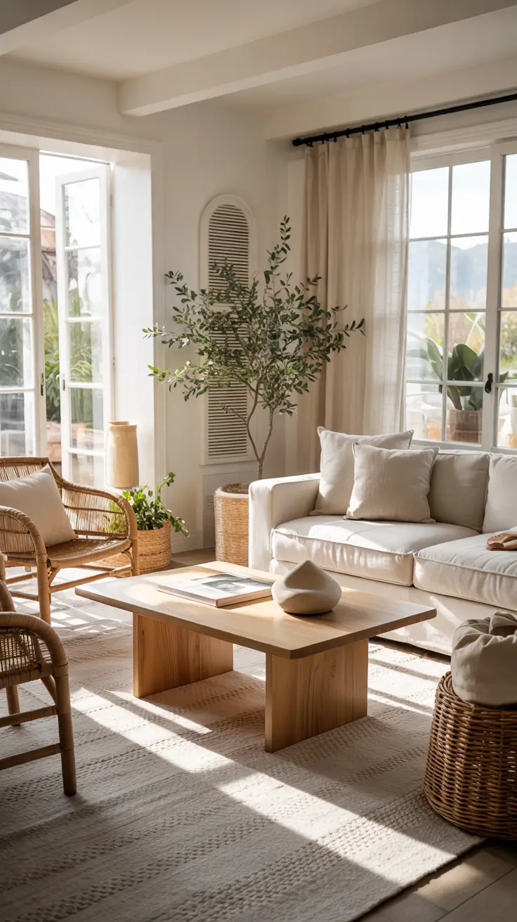 30 Summer Living Room Refresh Ideas 2026 for a Soft, Cozy and Aesthetic Home