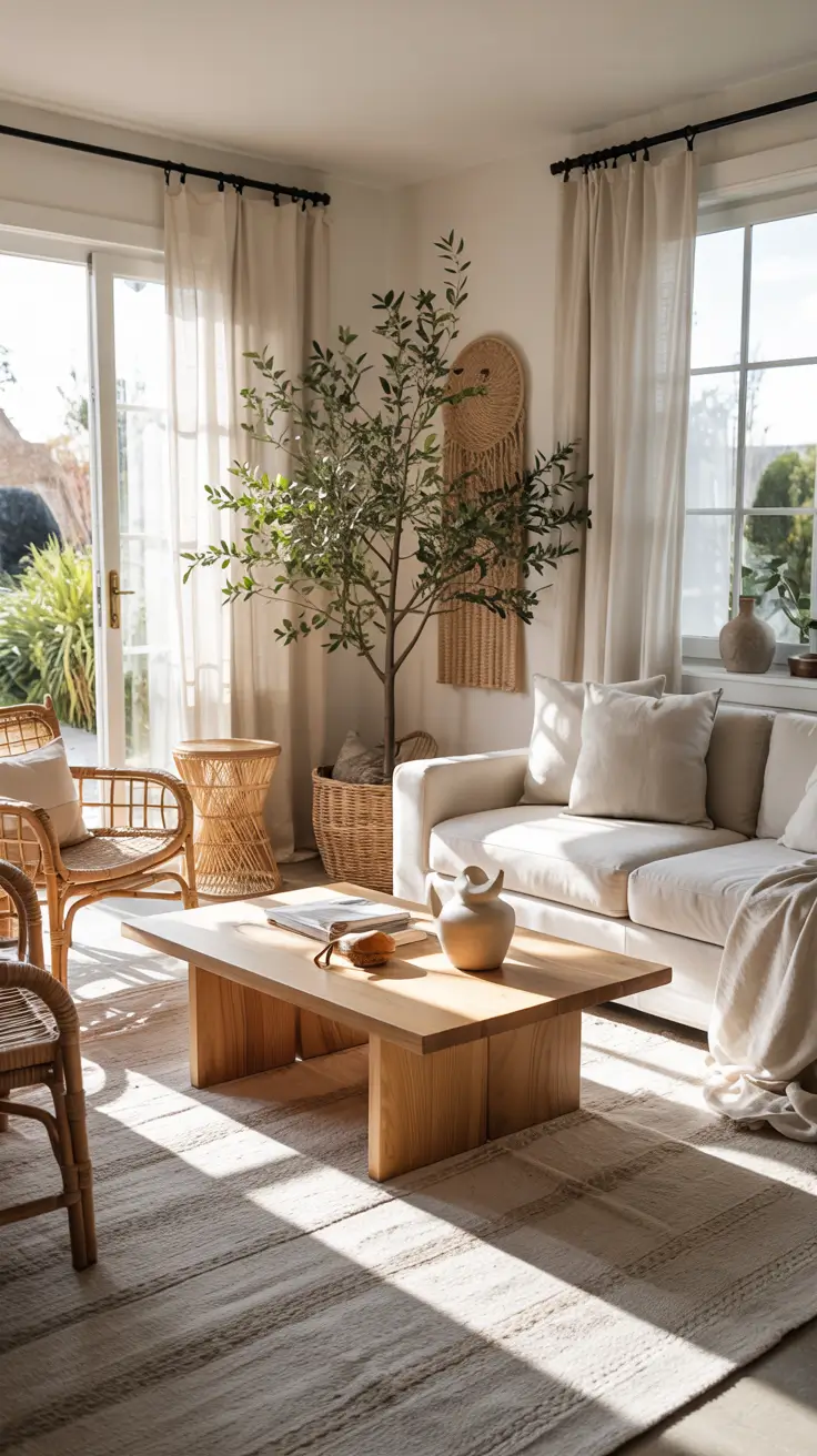 30 Summer Living Room Refresh Ideas 2026 for a Soft, Cozy and Aesthetic Home