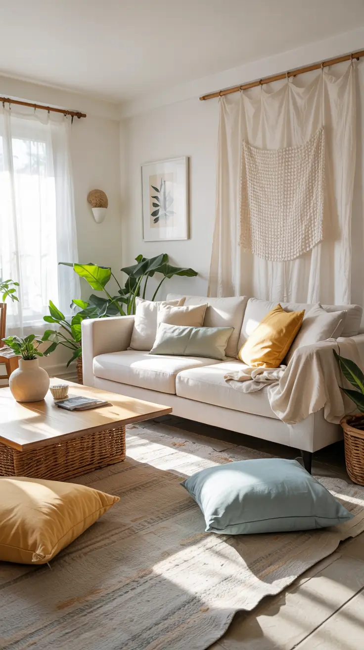 30 Summer Living Room Refresh Ideas 2026 for a Soft, Cozy and Aesthetic Home