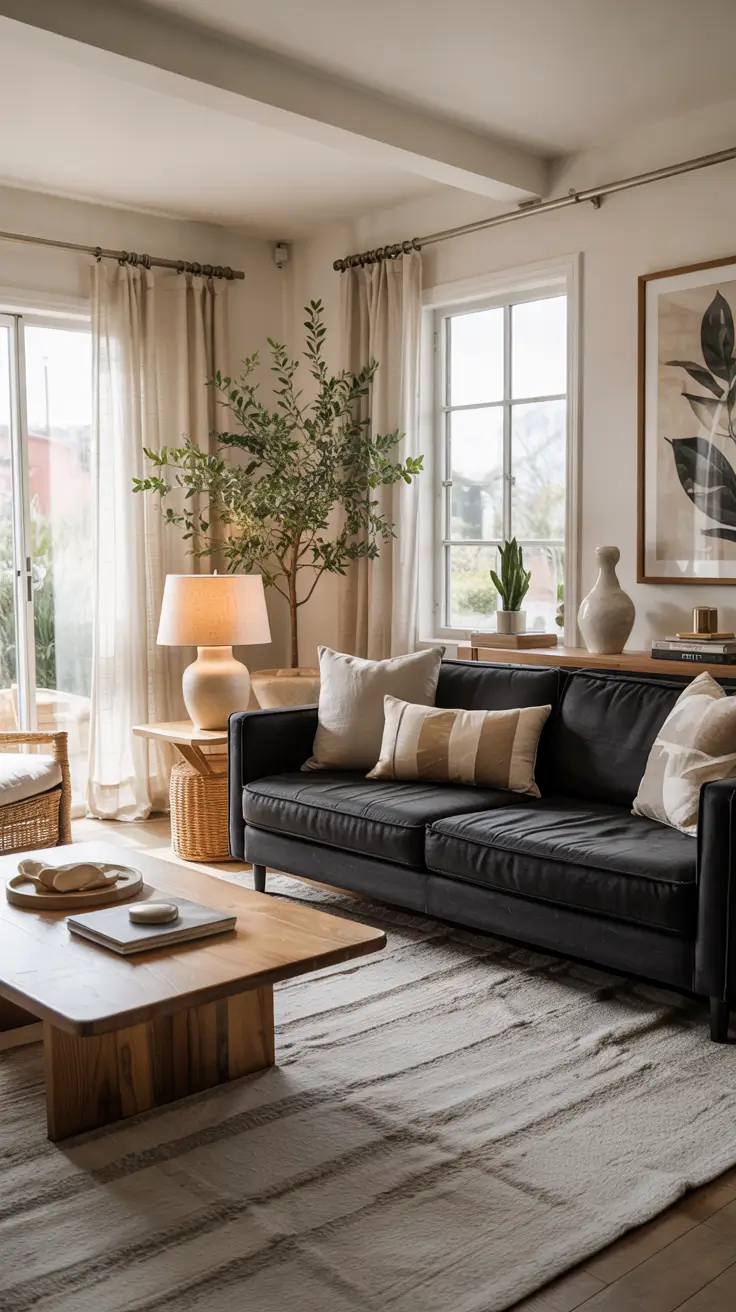 37 Black Sofa for Living Room 2026 Ideas That Look Modern and Timeless