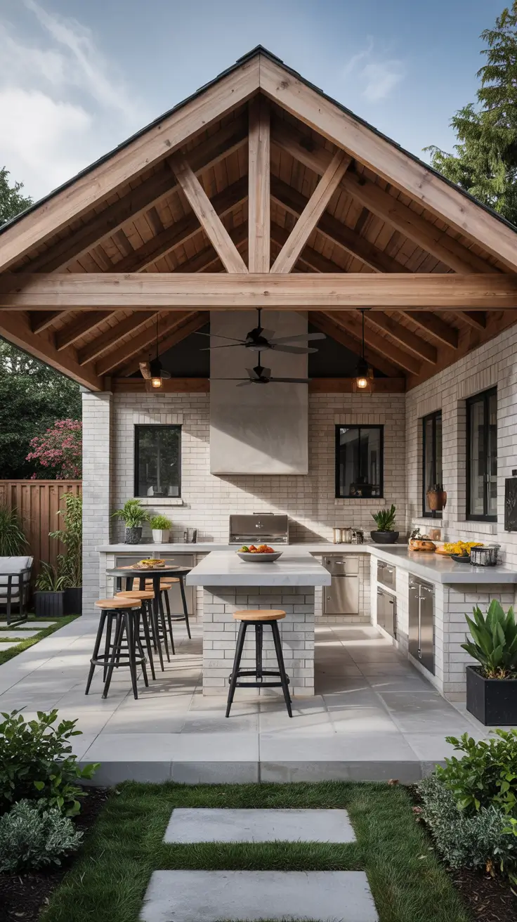 33 Outdoor Kitchen 2026 Ideas For a Stylish Backyard Patio