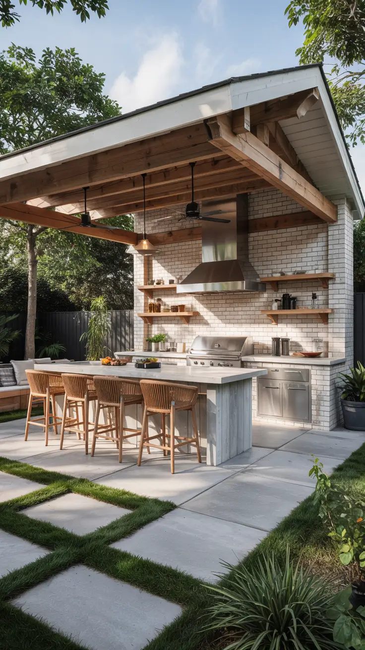 33 Outdoor Kitchen 2026 Ideas For a Stylish Backyard Patio
