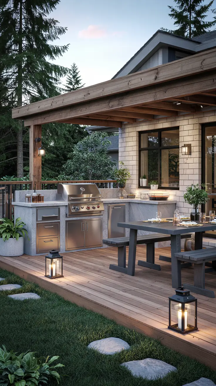 33 Outdoor Kitchen 2026 Ideas For a Stylish Backyard Patio