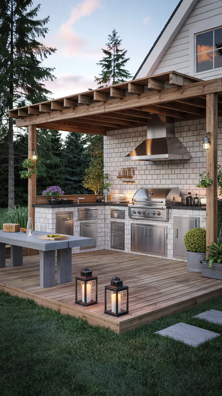 33 Outdoor Kitchen 2026 Ideas For a Stylish Backyard Patio
