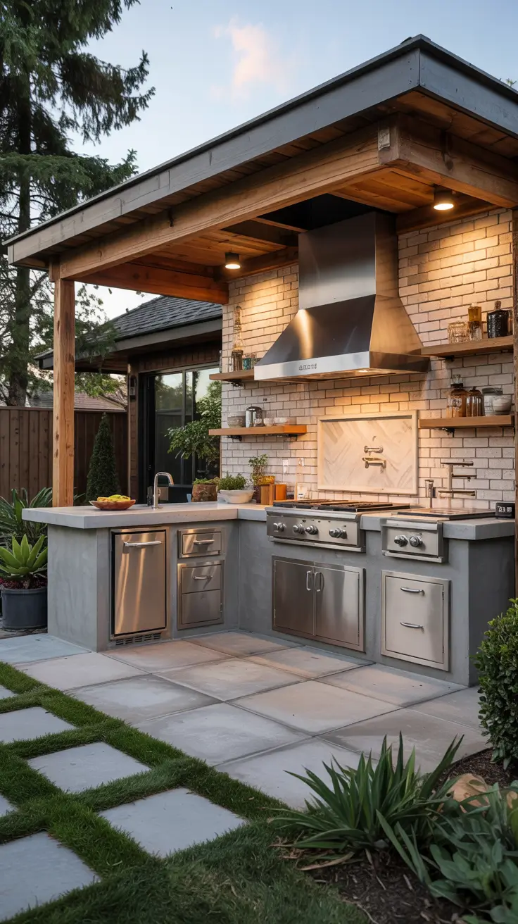 33 Outdoor Kitchen 2026 Ideas For a Stylish Backyard Patio
