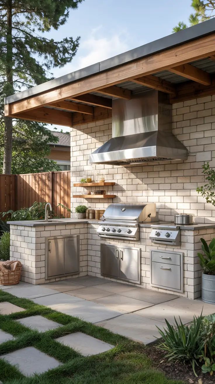 33 Outdoor Kitchen 2026 Ideas For a Stylish Backyard Patio
