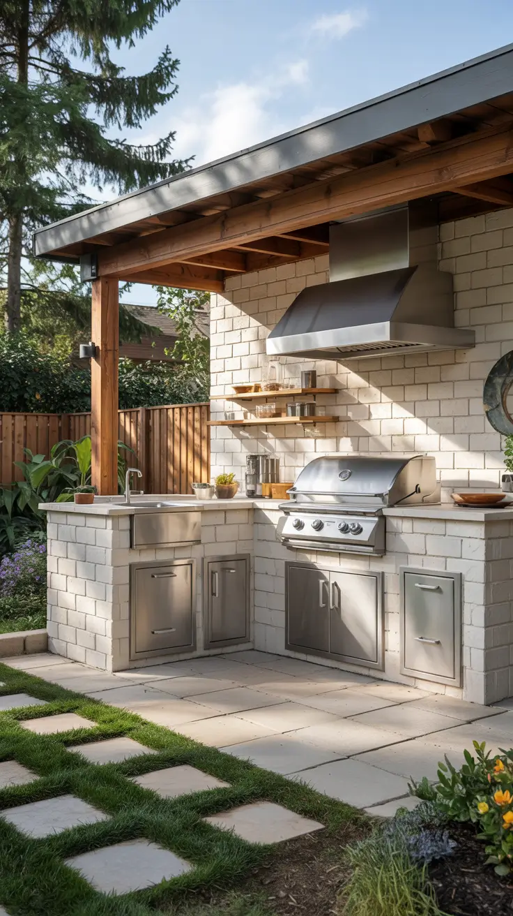 33 Outdoor Kitchen 2026 Ideas For a Stylish Backyard Patio