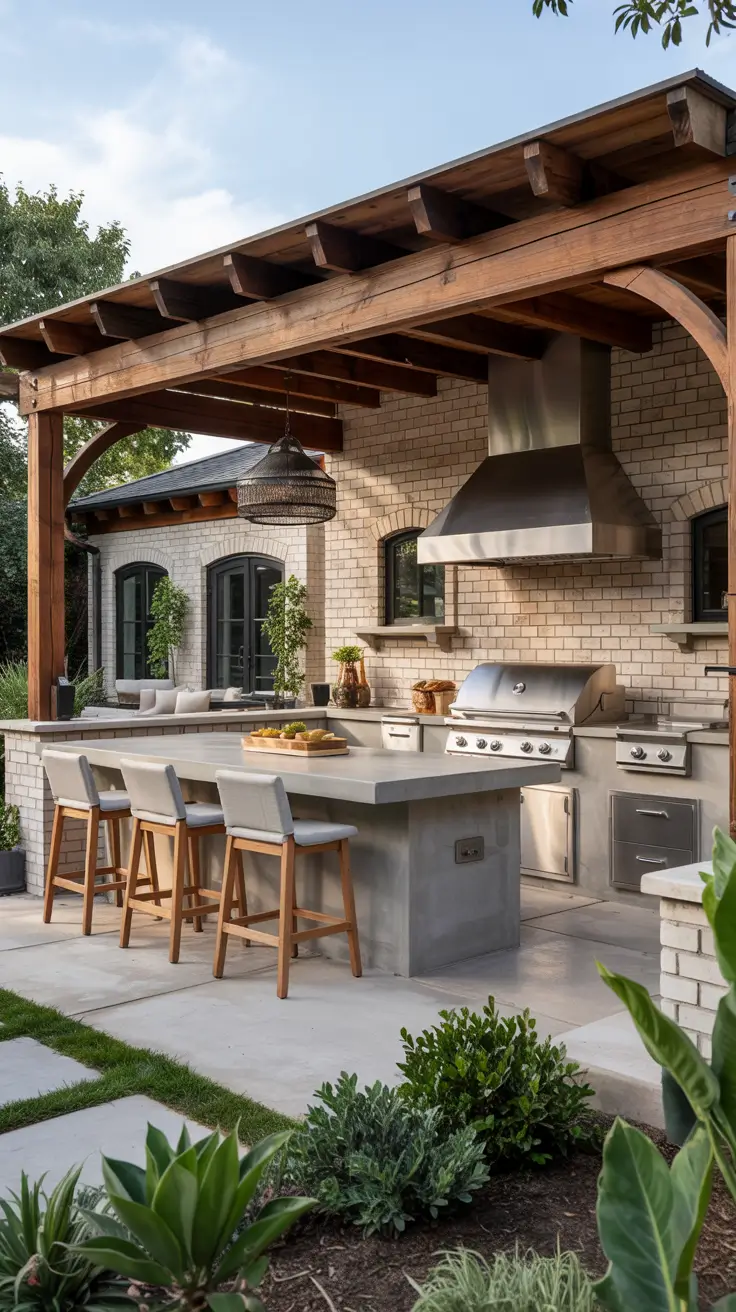 33 Outdoor Kitchen 2026 Ideas For a Stylish Backyard Patio