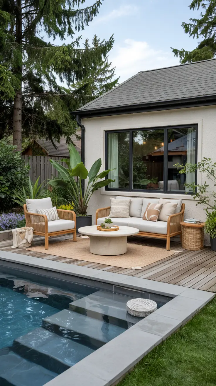 25 Small Pool Deck Ideas 2026 For Stylish Backyard Designs