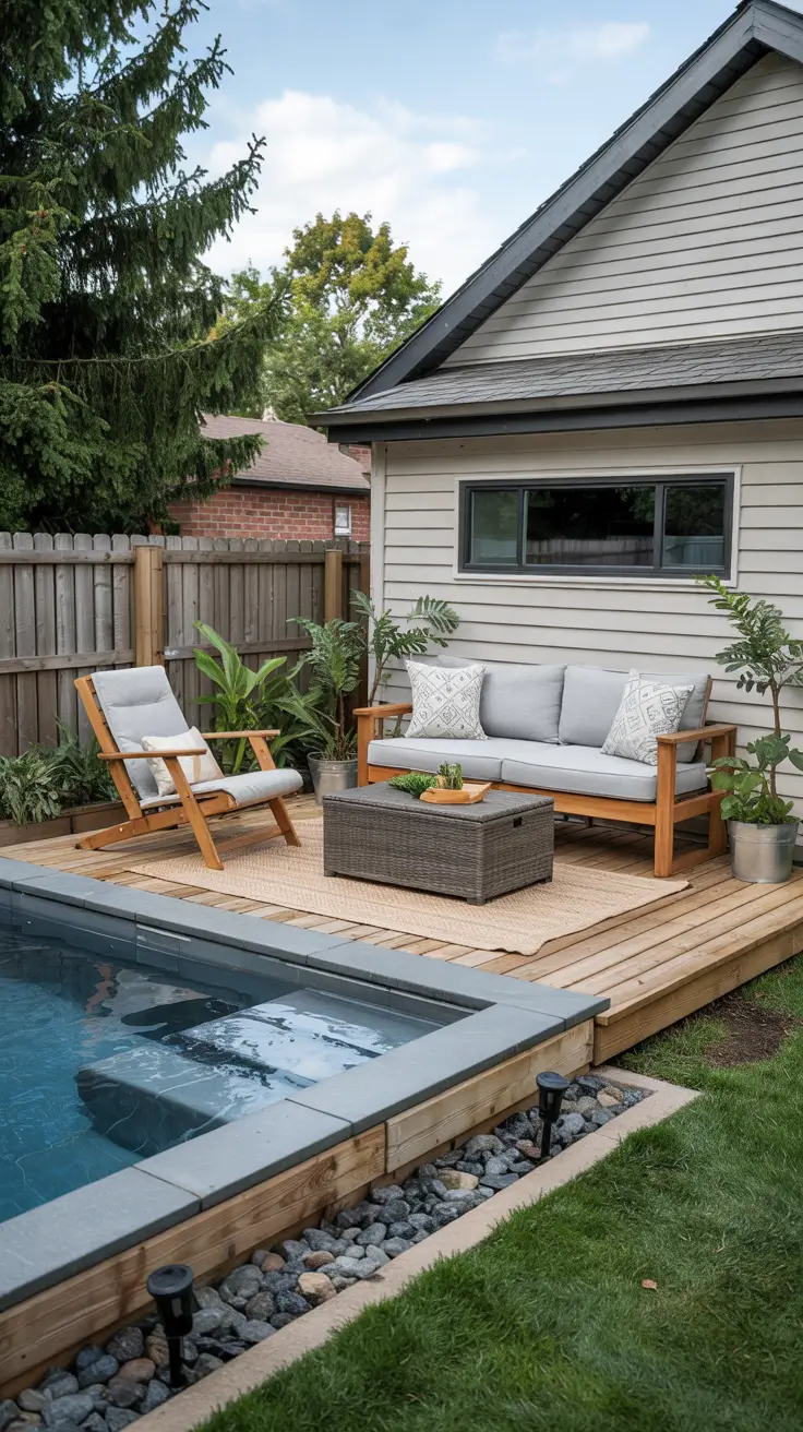 25 Small Pool Deck Ideas 2026 For Stylish Backyard Designs