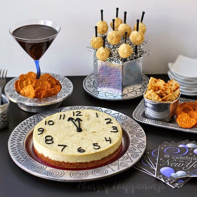 Countdown Clock Cheesecake for a Themed New Year's Eve Dessert — New Years Eve Party 2027