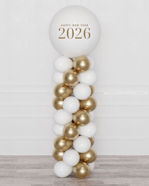 Unknown Visual Idea — New Years Eve Balloon Garland