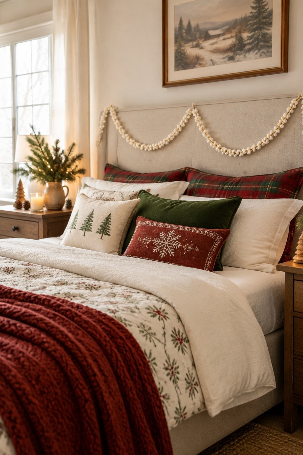 36 Christmas Bedroom Decor Ideas for a Cozy Holiday Retreat